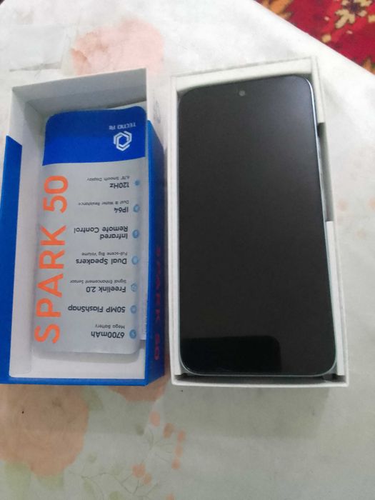 Yangi telefon Techno Spark 50