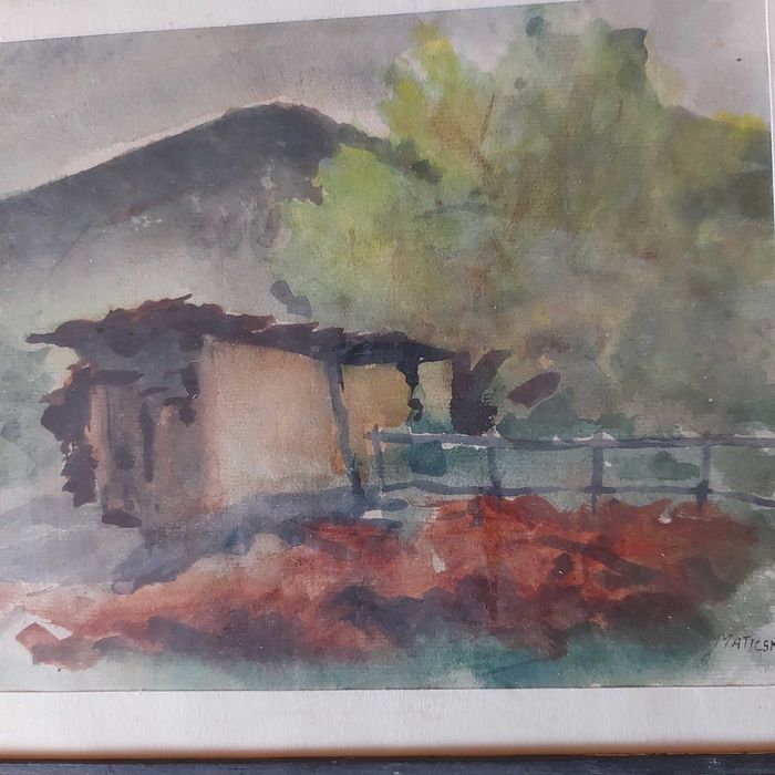 Tablou Scoala Baimareana Maticska semnat