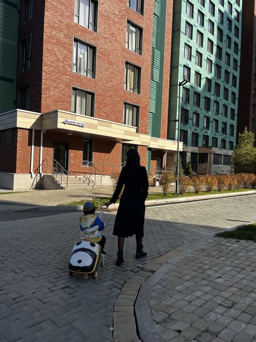 Детский чемодан коляска