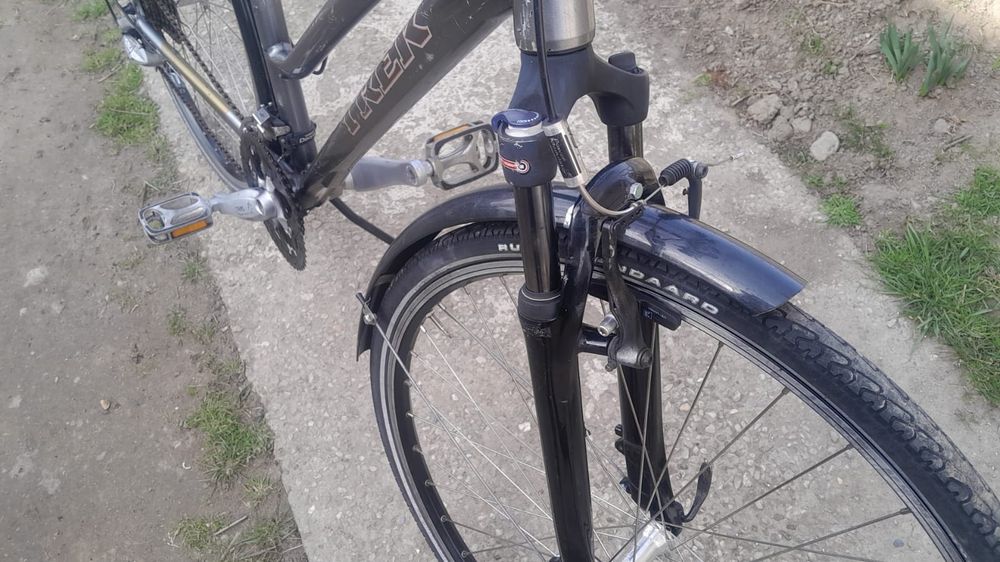 Bicicleta dama strada Trek X600,28 inch,Aluminiu,f. bloc. 9x3, j.duble