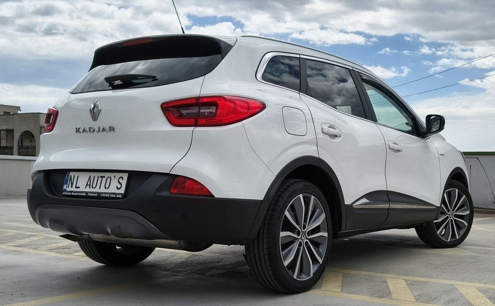 Renault Kadjar BOSE/2017/1.5 DCI/Euro6/Navi/Piele/Panoramic/Pure LED/Incalzire Scaune/Camera/110 CP/KeyLess/Istoric Service/TOP