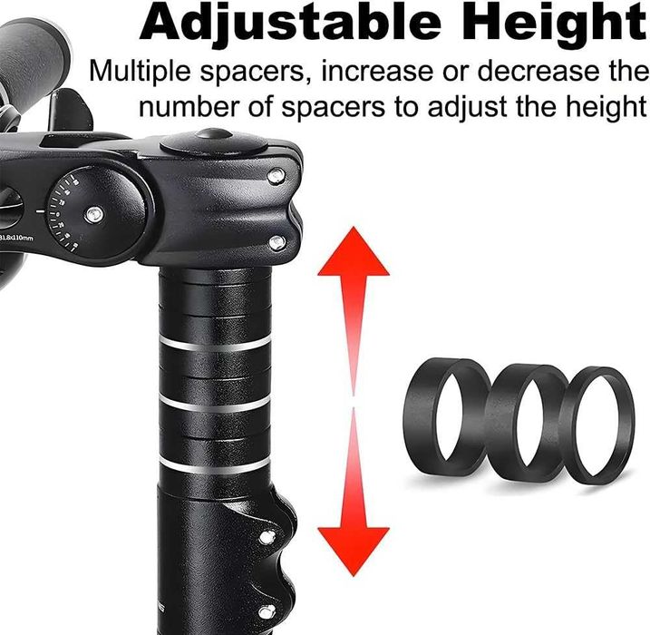 НОВА! Лапа за велосипед, 210 мм, адаптер за повдигане на кормилото