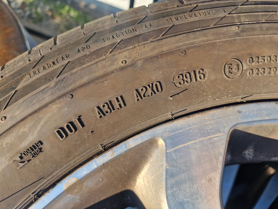 Гуми с Джанти за Mercedes GLE W166 255/50 R 19 Continental Dot 2016