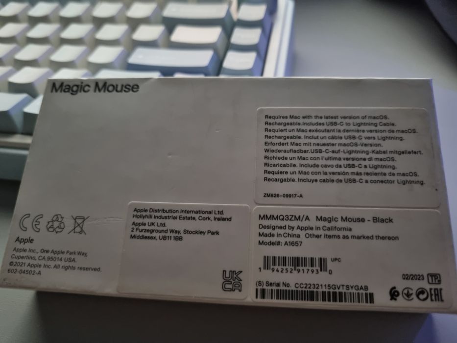 Magic mouse б/у.