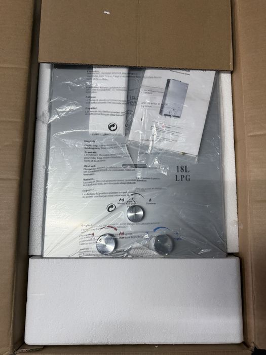 Instant - incalzitor apa calda pe gaz GPL 18 l