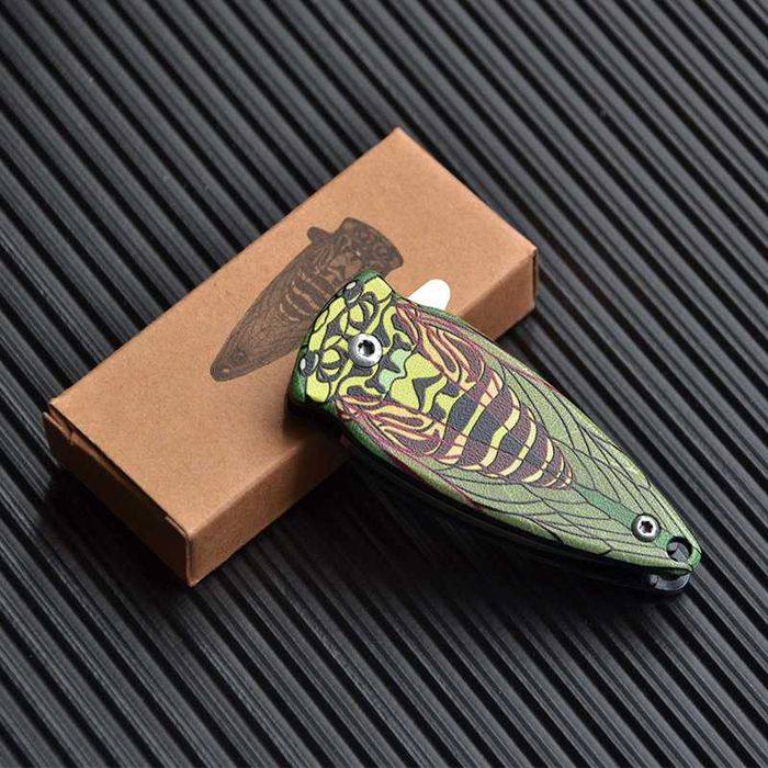 Briceag Mini Cicada, automat, Breloc cheie