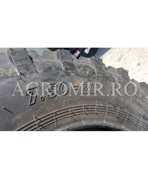 7.50-20 BKT TF8181 6PR TT  Cauciucuri tractor, Fiat, Case, Fendt, John Deere, New Holland, Massey Ferguson, UTB   Cauciucuri tractor, Fiat, Case, Fend