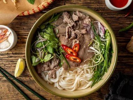 “Fo Bo” (Pho Bo) vietnam taomini professional o’rgataman