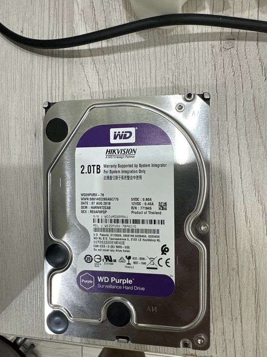 2tb hdd 2тб hdd wd hikvision