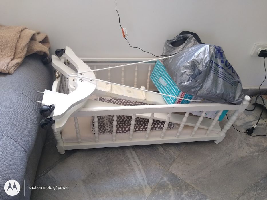 Бебешка люлка/кошара/легло Hauck