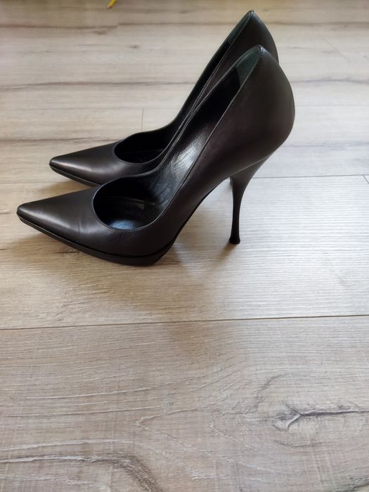 Официално елегантно обувки естествена кожа номер 35