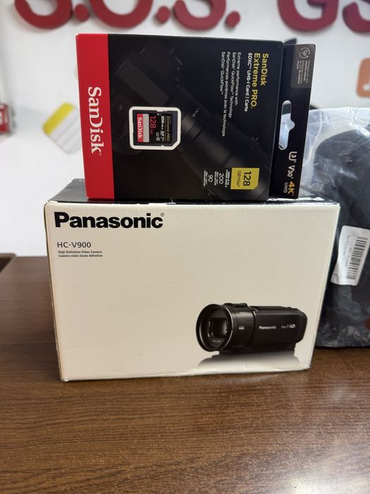 Vand Camera Panasonic HC-V900 Nou(Sigilata)