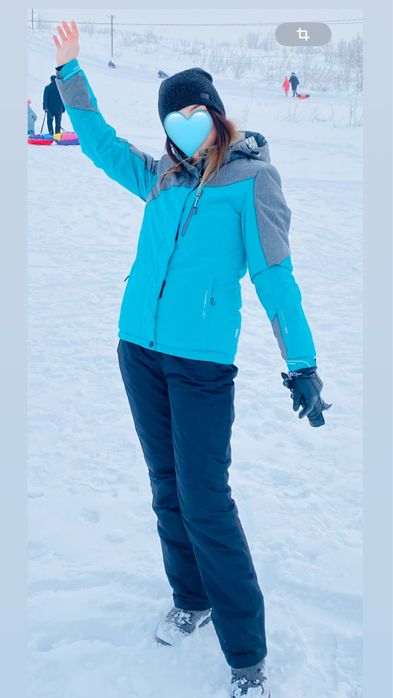 Лыжный костюм .