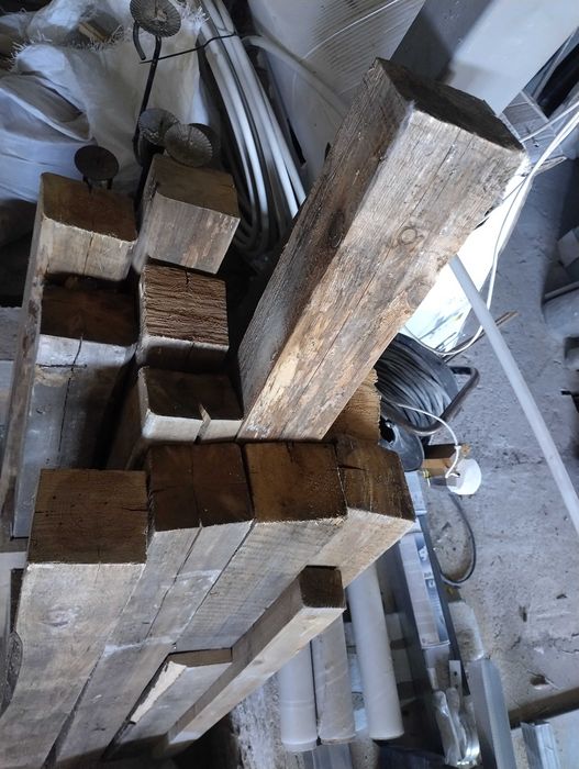 Стари дървени греди 12*12 см