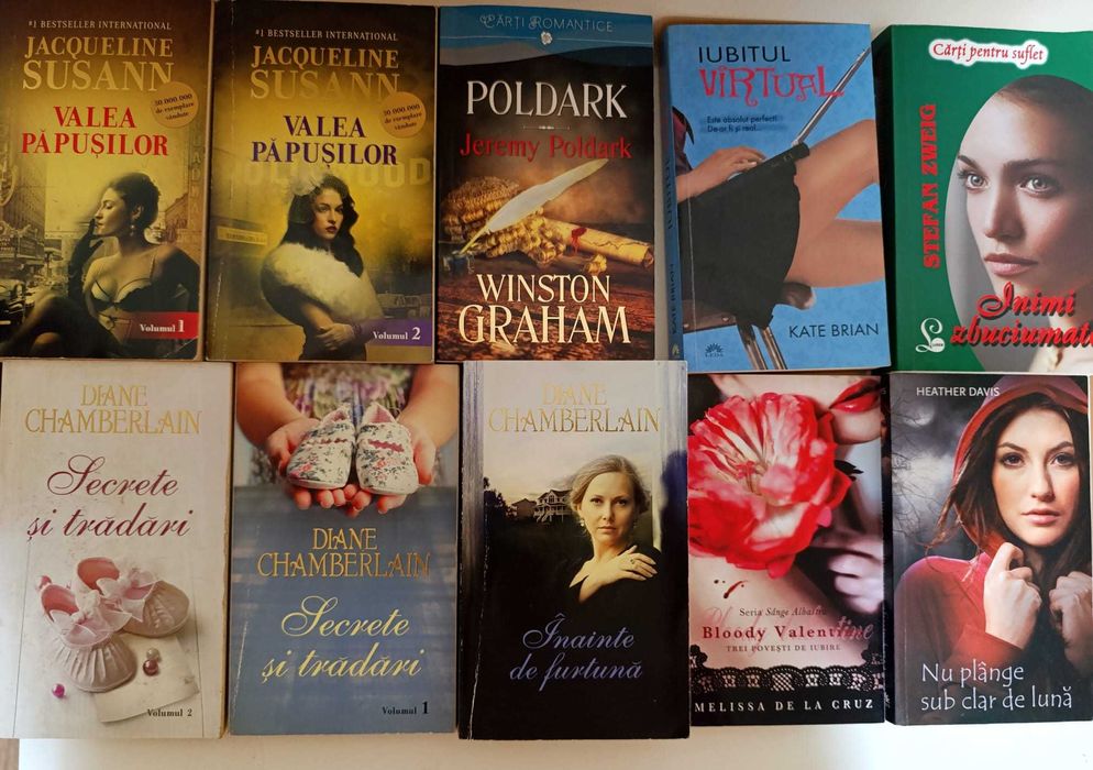 Set 20 de romane pentru adolescenti, fictiune si fantezie urbana