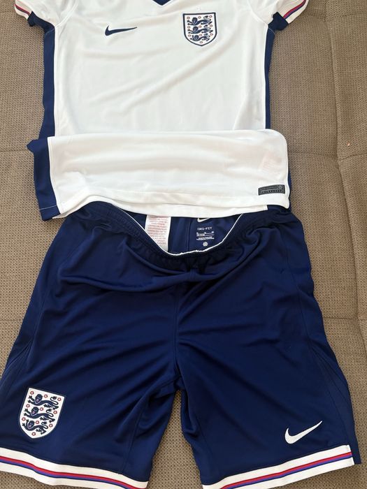 Compleu tricou pantaloni scurti  Nike England 2024 Home copii