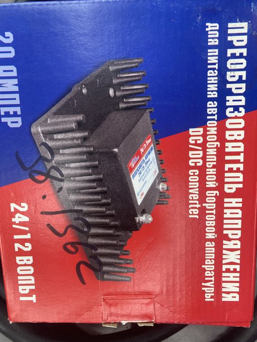 Преобразователь 24 V на 12 V