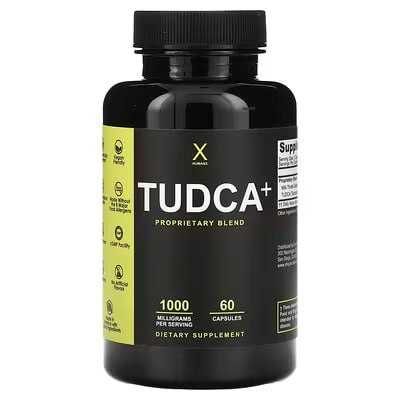 Humanx, Tudca+, 1000 мг, 60 капсул  Тудка, Tudka