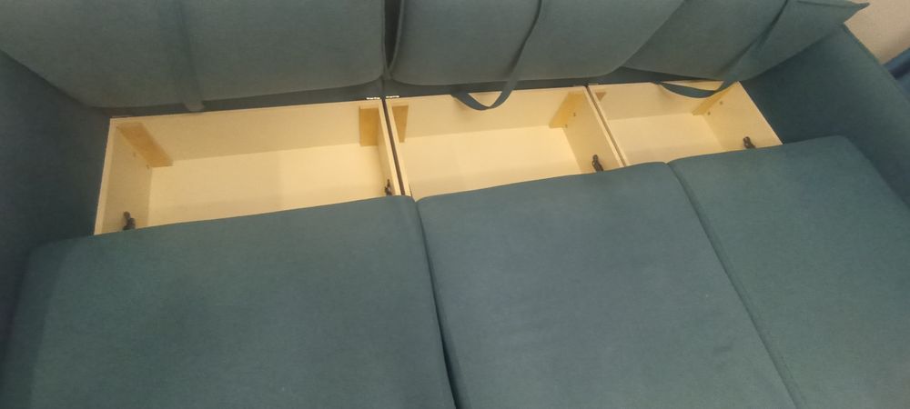 Диван с пуфом "Союз" 2.7м