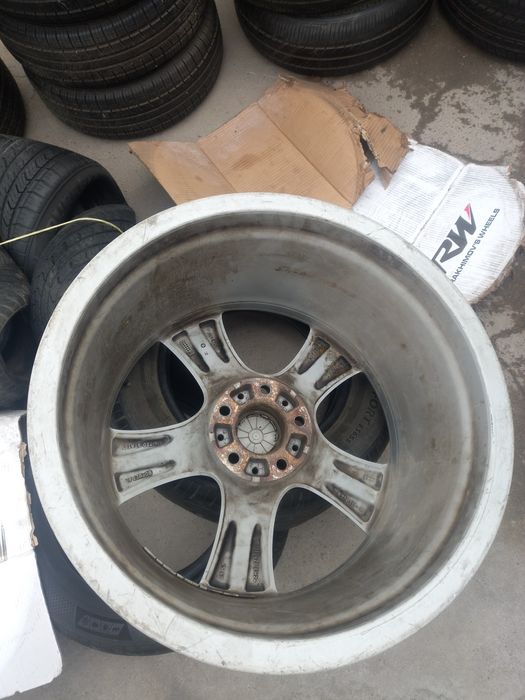 BMW оргинал 350$ ком 4шт уский широкий родной BORBET ALL диск 20