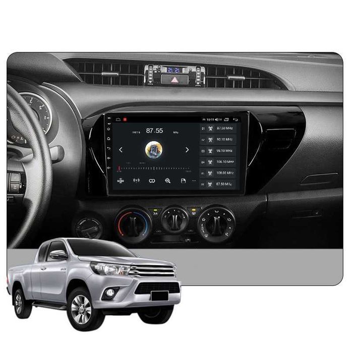 Navigatie Toyota Hilux din 2015 - 2020 , Garantie 2GB 4GB 8GB RAM