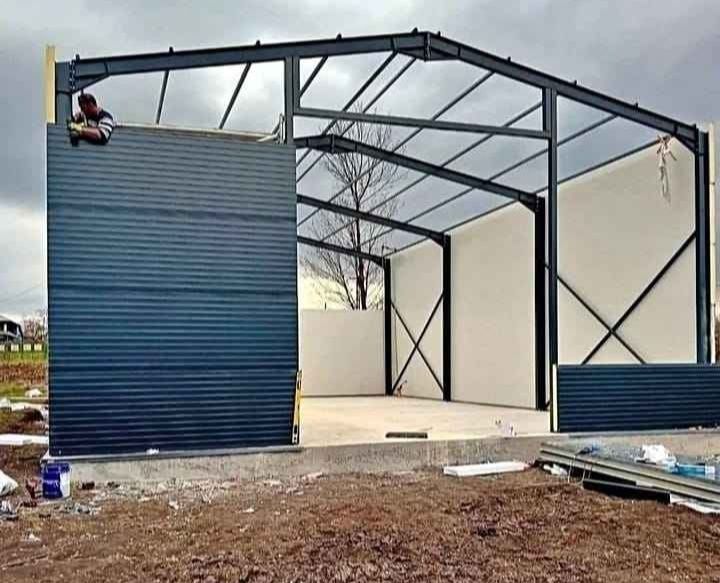 Vând hală metalică 6x 10