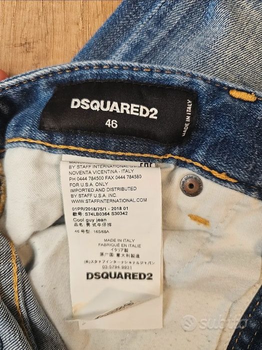 Jeans Dsquared2 măsura 46 originali 100%