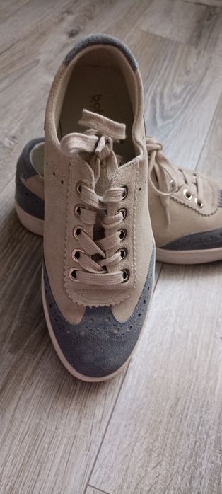 Кеды натуральная замша