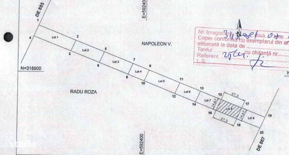 Teren intravilan de vanzare, Popesti-Leordeni, metrou Berceni