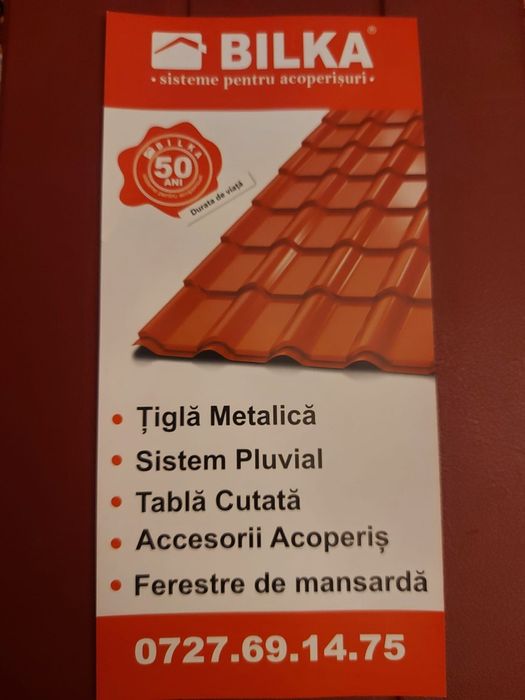 Tigla metalica Bilka plata în Rate