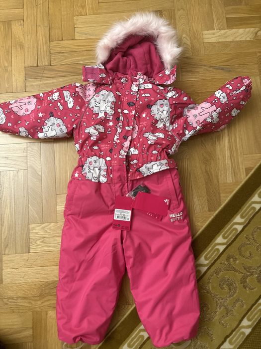 зимний комбинезон HUPPA Hello kitty