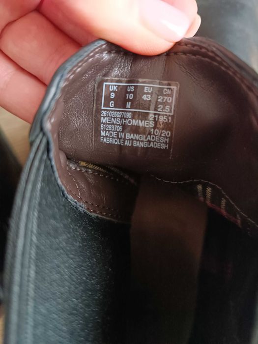 Мъжки обувки номер 43-44, боти Clark's