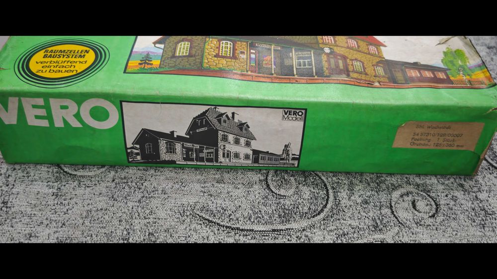 Ж.П гара Wachstadt H0 1:87