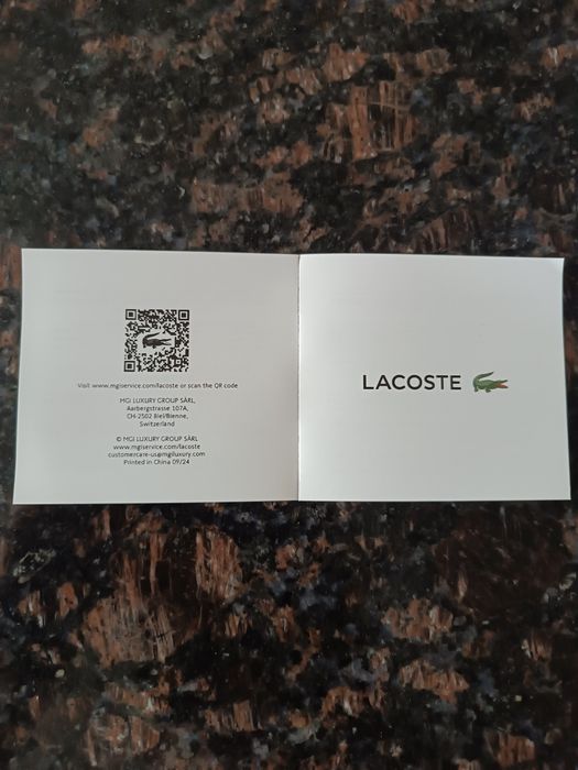 Lacoste Metropole мъжка гривна