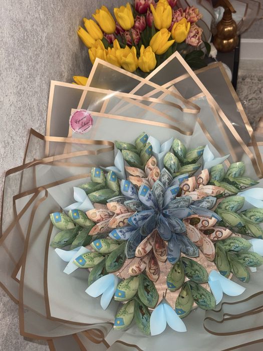 Денежные букеты Астана