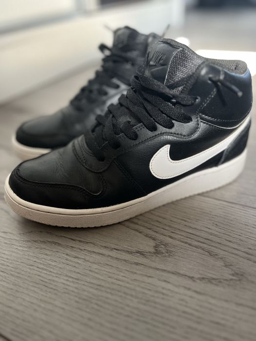 Nike Court Vision Mid Black/White