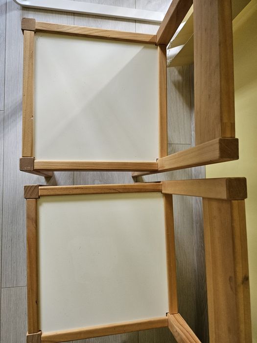 Сет маса с два стола и етажерка