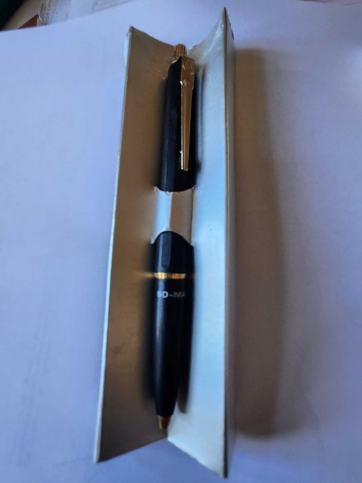 Ballograf : химикалка и авт. молив - позлатени, Sheaffer-химикалка