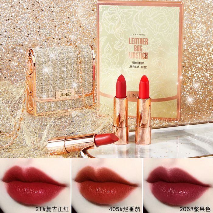 Набор сумочка помад для губ