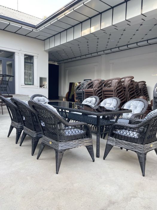 IZABELLA —8 kishilik #izabella #Mebel #Rattan