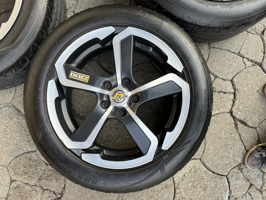 Jante 5x112mm, anvelope vara 225/50 R17 Audi, Vw, Seat, Skoda Mercedes