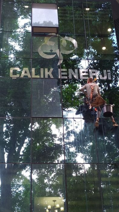 Мойка окон, фасада, Украшение фасада, дюралайт, ойна йувиш, альпинисты