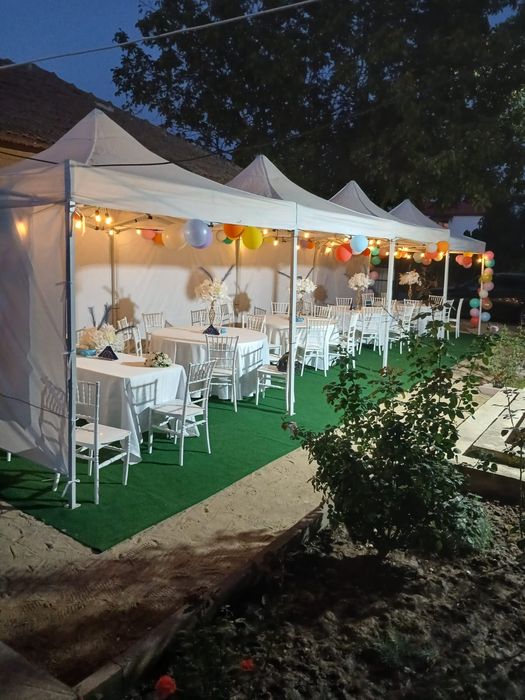 Închirieri pavilioane mese scaune, vesela completă pt orice eveniment