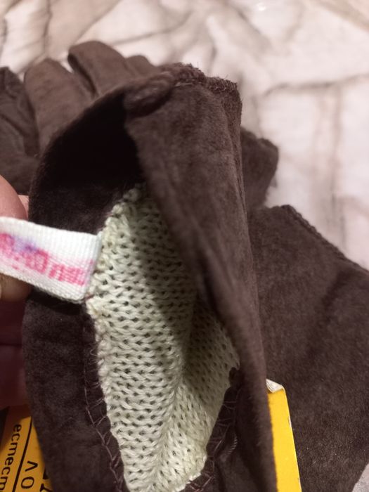 Дамски ръкавици-ест.кожа