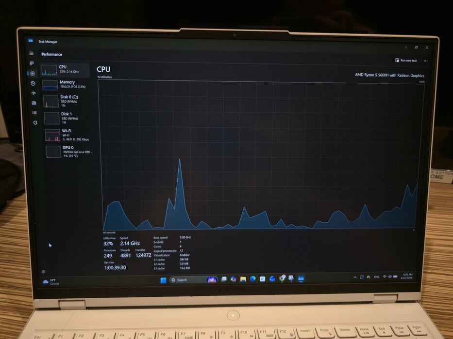 Lenovo Legion 5 Pro RTX 3070 1.5 TB SSD 32GB RAM