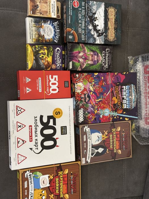 Настольные игры в отличном состоянии