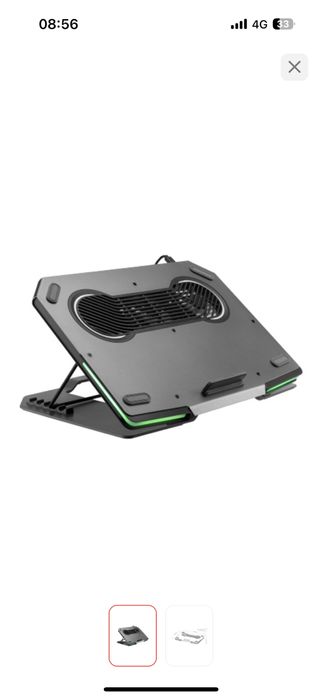 Подставка для ноутбука с активным охлаждением