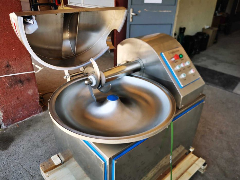 Кутер за месо с вместимост 20 литра, четворен нож, Двускоростен