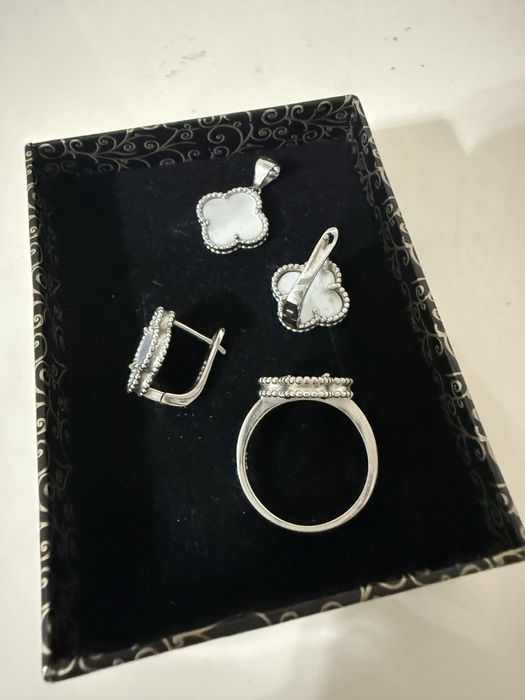 Серебро комплект күміс