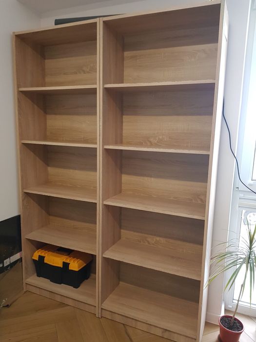 Bibliotecă / raft depozitare din PAL – stare foarte bună